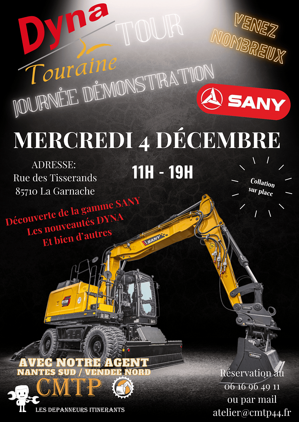 Journée démonstration SANY